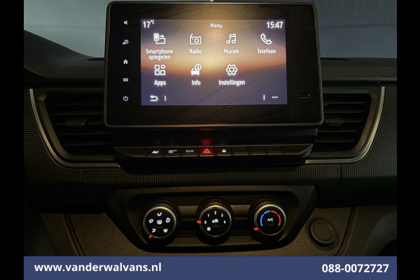Renault Trafic 2.0 Blue dCi 130pk L2H1 Euro6 Airco | Apple Carplay | LED | 2500kg Trekhaak | Cruisecontrol Parkeersensoren, Bijrijdersbank