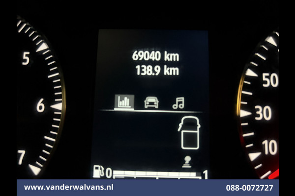 Renault Trafic 2.0 Blue dCi 130pk L2H1 Euro6 Airco | Apple Carplay | LED | 2500kg Trekhaak | Cruisecontrol Parkeersensoren, Bijrijdersbank