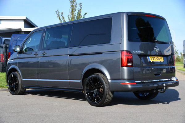 Volkswagen Transporter 2.0 TDI L2H1 30 DC Caravelle FULL OPTIONS! Adaptieve Cruise, Camera, Carplay, 2 x Schuifdeur, Leder, LED, 204pk, Automaat, Clima, Stoelverwarming, Uniek!