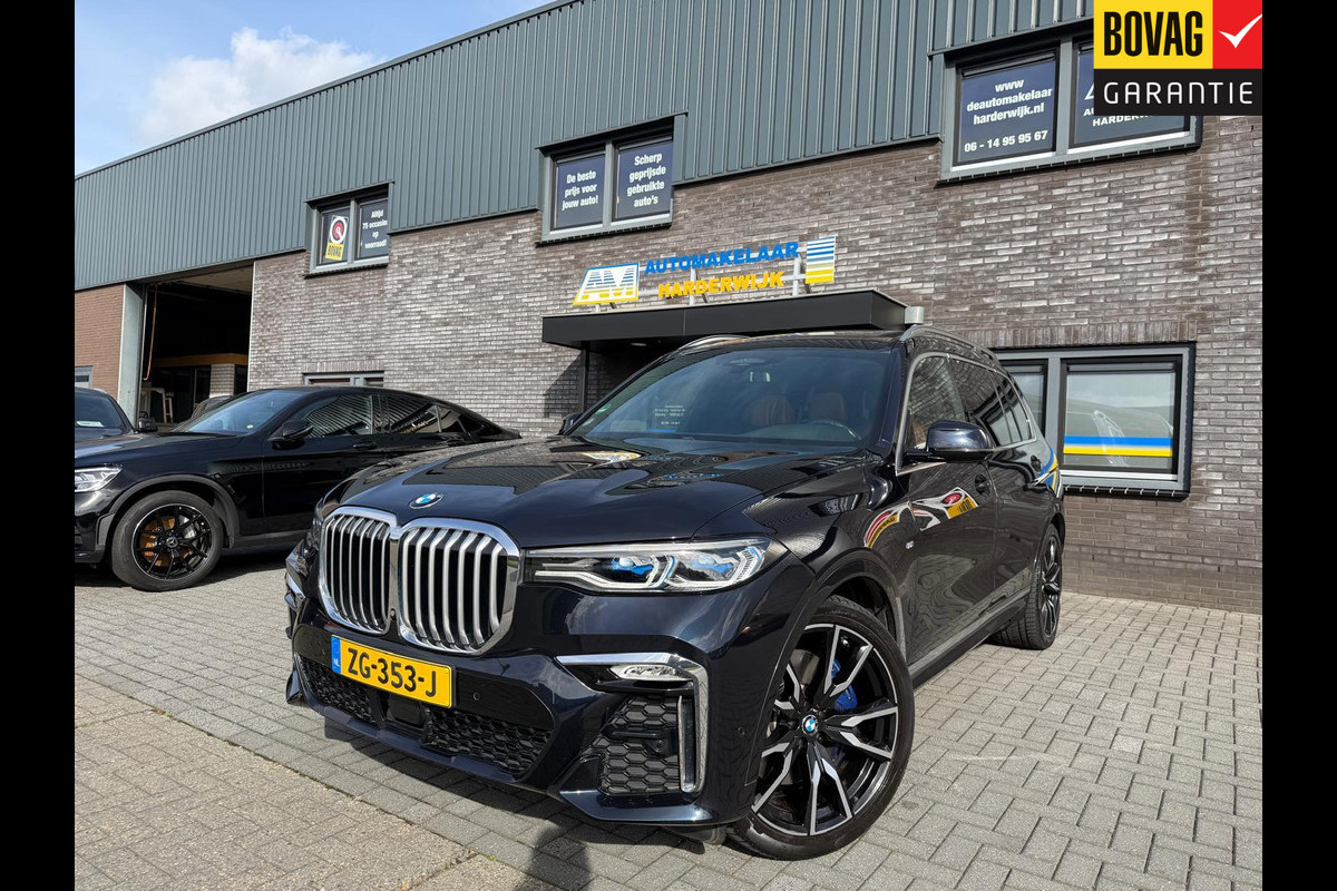 BMW X7 xDrive40i 6p. | AUTOMAAT | PANODAK | ACC | BOWERS & WILKINS | CAMERA | LASER | PARFUM | SFEER |