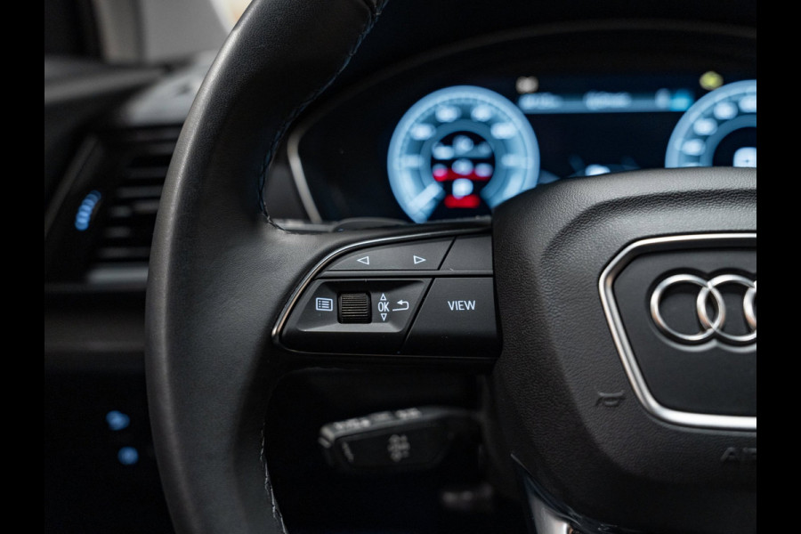 Audi Q5 50 TFSIe Quattro Advanced Edition, Virtual Cockpit, Pano, 360 Cam, Voll Led, Clima, Cruise, PDC, Navi, Voll Onderhoud