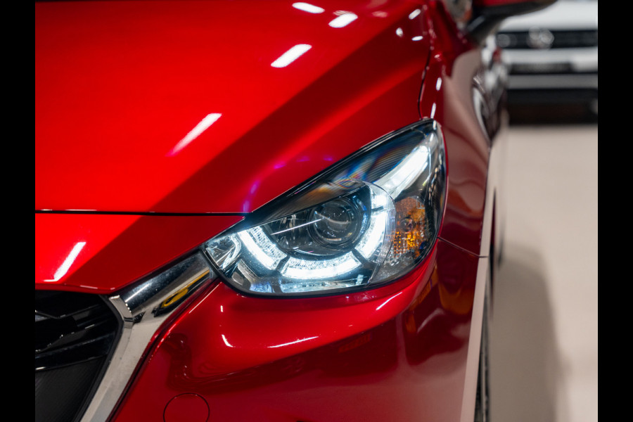 Mazda 2 1.5 Skyactiv-G GT-M Automaat, Hud, Cam, Navi, PDC, Private Glas, Voll Led, Dealer Onderhouden