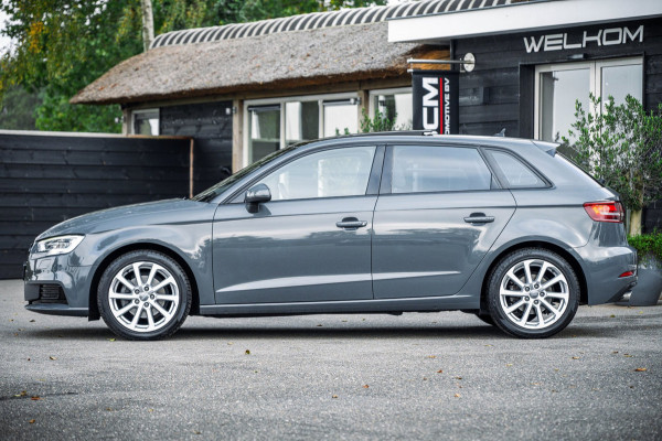 Audi A3 Sportback 35 TFSI Design Pro Line Automaat I Panoramadak I Leder I Adaptieve Cruise I Nanogrijs Metallic I 17 Inch I NAP