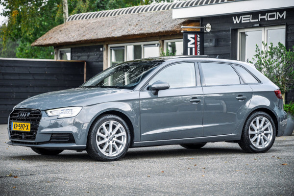 Audi A3 Sportback 35 TFSI Design Pro Line Automaat I Panoramadak I Leder I Adaptieve Cruise I Nanogrijs Metallic I 17 Inch I NAP