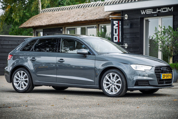 Audi A3 Sportback 35 TFSI Design Pro Line Automaat I Panoramadak I Leder I Adaptieve Cruise I Nanogrijs Metallic I 17 Inch I NAP