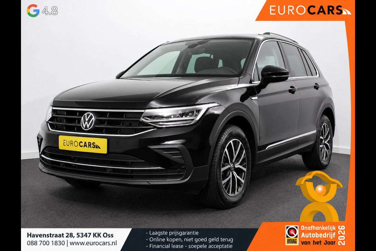 Volkswagen Tiguan 1.5 TSI 150pk Automaat Life Navigatie Apple Carplay/Android Auto Climate Control Digitale Cockpit Adaptive cruise Control Wegklapbare Trekhaak Stoelverwarming
