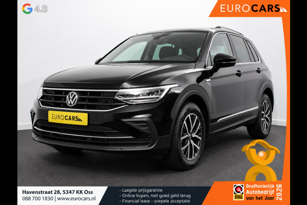Volkswagen Tiguan 1.5 TSI 150pk Automaat Life Navigatie Apple Carplay/Android Auto Climate Control Digitale Cockpit Adaptive cruise Control Wegklapbare Trekhaak Stoelverwarming