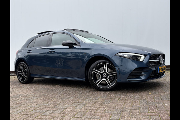 Mercedes-Benz A-Klasse 250 e Business AMG Pano Burmester Adap.Cruise Stoelverw Camera VOL!