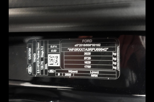 Ford Transit Custom 300 2.0 TDCI L2H1 Trend Automaat Airco Navigatie Cruise Parkeersensoren Camera