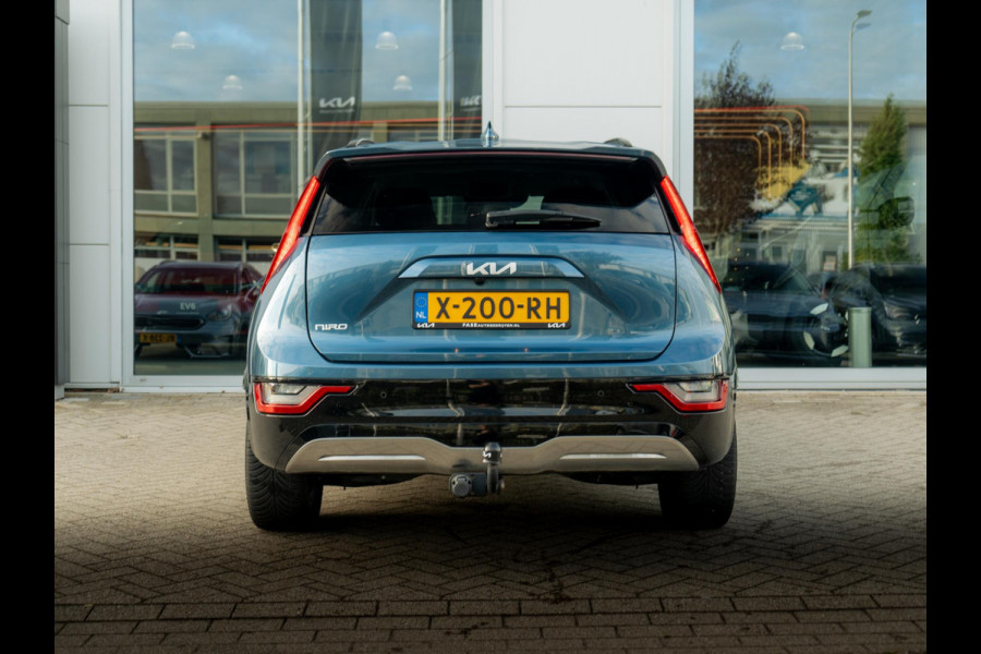 Kia Niro EV ExecutiveLine 64.8 kWh |Trekhaak | Stoelventilatie | Stuur-/stoelverwarming | Schuif-/kanteldak | Harman/Kardon | Elektrisch verstelbare stoelen | PDC voor & achter |