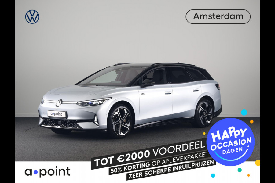 Volkswagen ID.7 Tourer GTX 86 kWh SOH 95 % | 340 PK 4 Motion | Martix koplampen | Headup display | Electrisch verstelbare massage stoelen | 360 graden camera |
