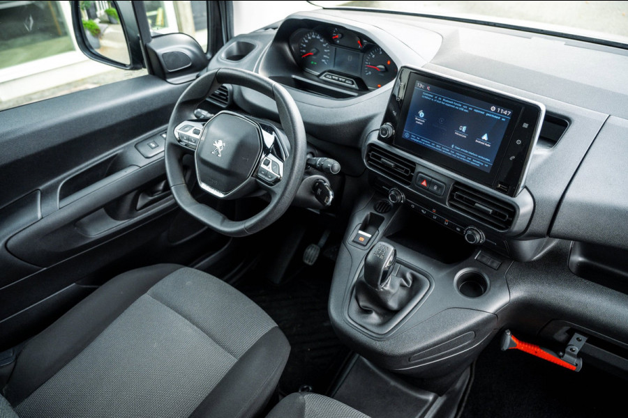 Peugeot Partner 1.5 BlueHDI Premium Euro 6 I Kastinrichting I 3 Zits I CarPlay I Android I Cruise I Airco I NL Auto I NAP I PDC