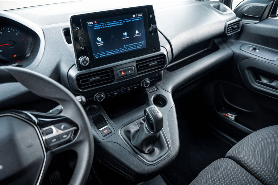 Peugeot Partner 1.5 BlueHDI Premium Euro 6 I Kastinrichting I 3 Zits I CarPlay I Android I Cruise I Airco I NL Auto I NAP I PDC
