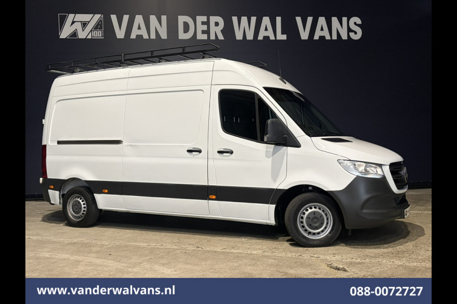 Mercedes-Benz Sprinter 314 CDI 143pk L2H2 Euro6 Airco | Camera | Imperiaal | Trekhaak | Apple Carplay Cruisecontrol, Android Auto, Stoelverwarming, 270 Graden Achterdeuren, Bijrijdersbank