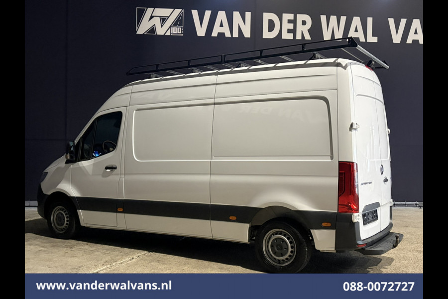 Mercedes-Benz Sprinter 314 CDI 143pk L2H2 Euro6 Airco | Camera | Imperiaal | Trekhaak | Apple Carplay Cruisecontrol, Android Auto, Stoelverwarming, 270 Graden Achterdeuren, Bijrijdersbank