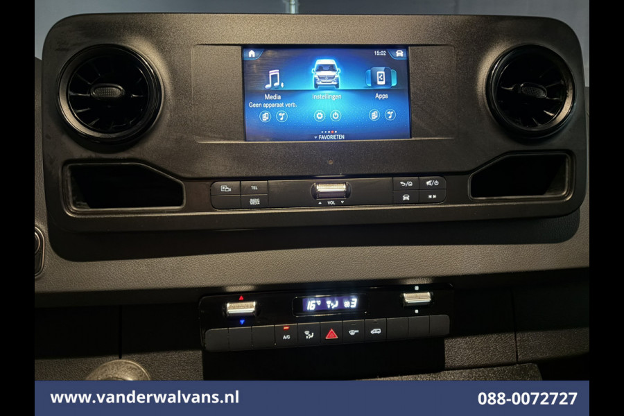 Mercedes-Benz Sprinter 314 CDI 143pk L2H2 Euro6 Airco | Camera | Imperiaal | Trekhaak | Apple Carplay Cruisecontrol, Android Auto, Stoelverwarming, 270 Graden Achterdeuren, Bijrijdersbank
