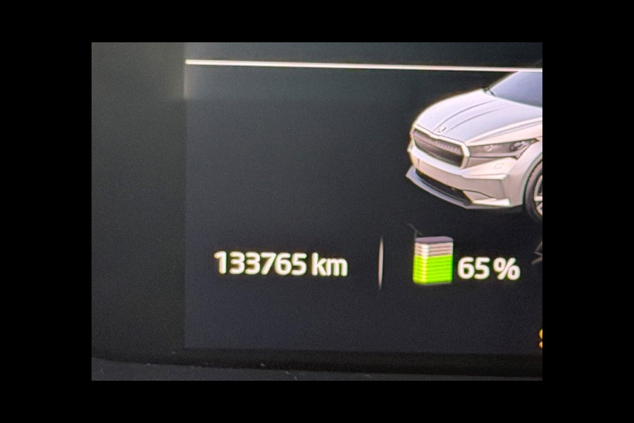 Škoda ENYAQ iV 60 Sportline INCL 12 MAANDEN UITGEBREIDE GARANTIE AIRCO I NAV I PDC I CAMERA I SOH 91.5% I SCHUIF/KANTELDAK I 21INCH VELGEN I 1e EIGENAAR I COMPLETE ONDERHOUDSHISTORIE