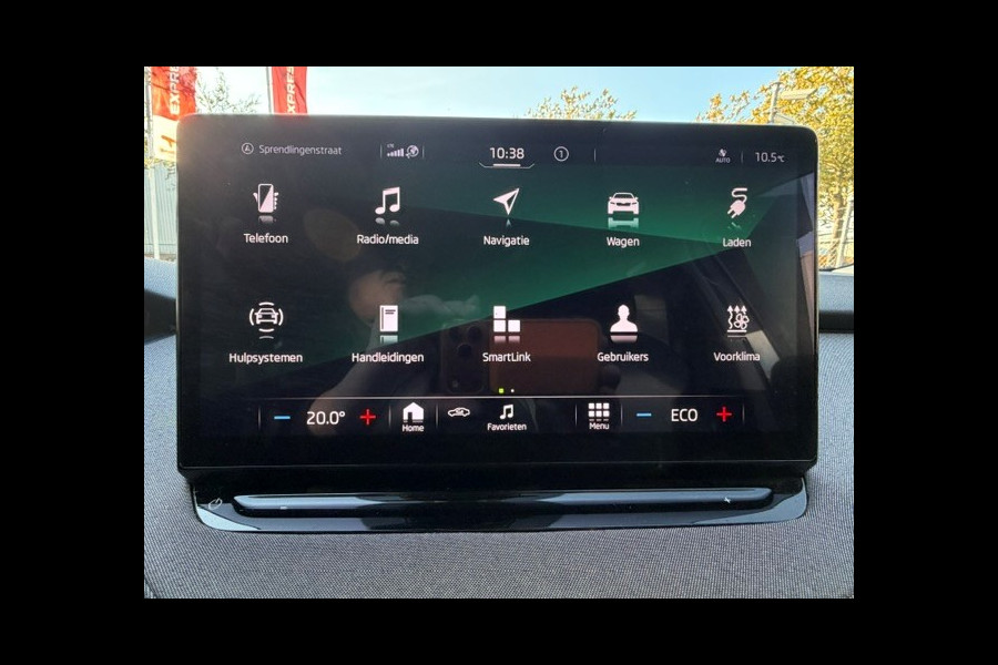 Škoda ENYAQ iV 60 Sportline INCL 12 MAANDEN UITGEBREIDE GARANTIE AIRCO I NAV I PDC I CAMERA I SOH 91.5% I SCHUIF/KANTELDAK I 21INCH VELGEN I 1e EIGENAAR I COMPLETE ONDERHOUDSHISTORIE