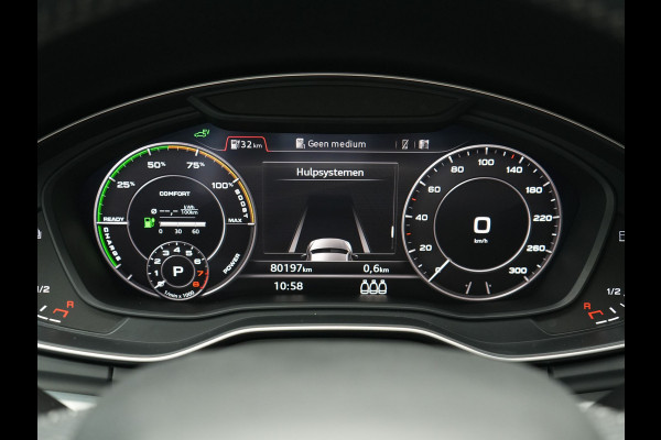 Audi Q5 55 TFSI e Quattro 2x S Line PHEV 367pk Dealer O.H. | SOH 84,8% | Trekhaak Af Fabriek | Luchtvering | Adaptive Cruise | 360 Camera | Head Up | Matrix LED | Alcantara Sportstoelen Memory & Verwarmd | Stuur Verwarmd | Keyless | BLIS | Apple Carp Plug In Hybrid |