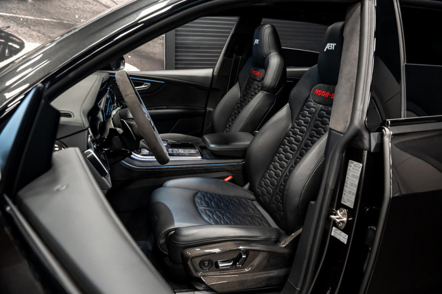 Audi Q8 4.0 TFSI RS Q8 quattro *ABT RSQ8-S 780pk / B&O Advanced / Keramisch / Panorama / AWD-Besturing / Stoelventilatie- & Massage / Carbon*