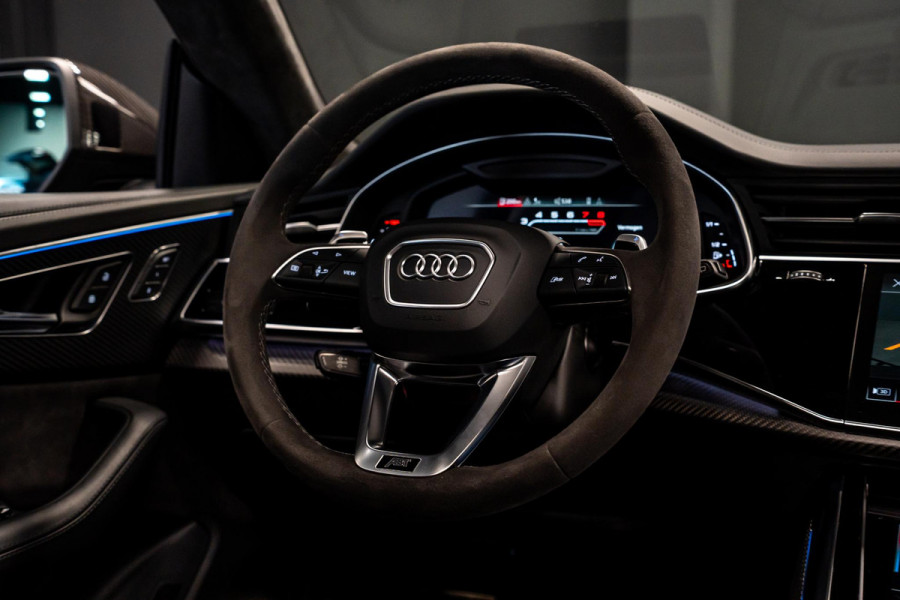 Audi Q8 4.0 TFSI RS Q8 quattro *ABT RSQ8-S 780pk / B&O Advanced / Keramisch / Panorama / AWD-Besturing / Stoelventilatie- & Massage / Carbon*