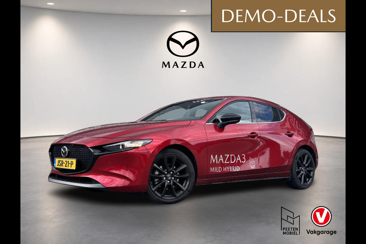 Mazda 3 2.5 e-SkyActiv-G M Hybrid 140 Nagisa | Achtruitrij camera | Carplay | BOSE |