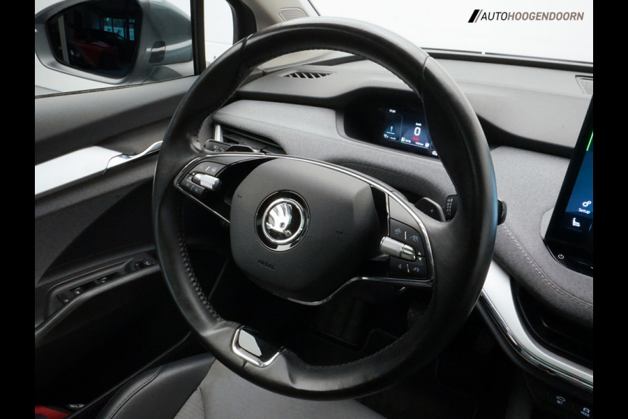 Škoda ENYAQ iV 80 Sport SoH 93% (APPLE CARPLAY,PANORAMA-SCHUIFDAK,DODEHOEK,KEYLESS,STUUR-STOELVERWARMING,ADAPTIVE CRUISE)