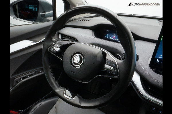 Škoda ENYAQ iV 80 Sport SoH 93% (APPLE CARPLAY,PANORAMA-SCHUIFDAK,DODEHOEK,KEYLESS,STUUR-STOELVERWARMING,ADAPTIVE CRUISE)