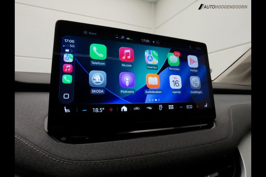 Škoda ENYAQ iV 80 Sport SoH 93% (APPLE CARPLAY,PANORAMA-SCHUIFDAK,DODEHOEK,KEYLESS,STUUR-STOELVERWARMING,ADAPTIVE CRUISE)