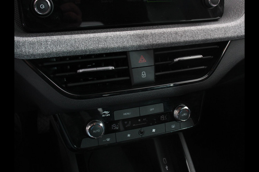 Škoda Kamiq 1.0 TSI 115pk Automaat Business Edition Navigatie Android Auto / Apple Carplay Climate Control Camera Parkeer sensoren Lichtmetalen Velgen Dab Digitale Cockpit Keyless Led Cruise Control