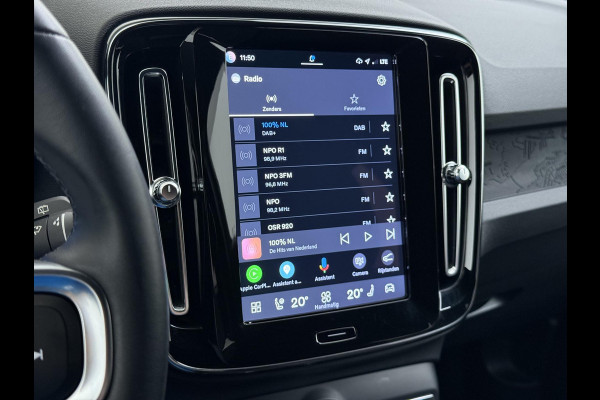 Volvo XC40 Recharge Plus SOH 92%| PILOT ASSIST ACC| ELEKTRISCHE ACHTERKLEP| DODE HOEK SENSOR |WARMTEPOMP| STOEL + STUURVERWARMING| ACHTERUITRIJCAMERA| RIJKLAAPRIJS INCL. 12 MND BOVAG GARANTIE|