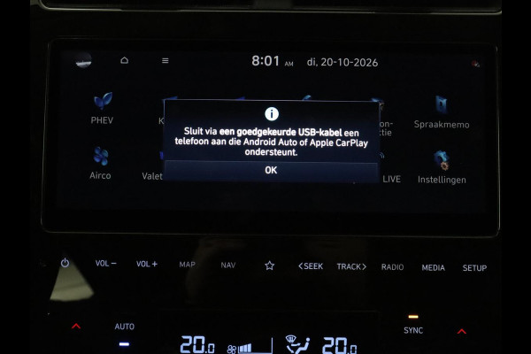 Hyundai Tucson 1.6 T-GDI PHEV Premium 4WD | SOH 96% | 360 Camera | Trekhaak | Apple Carplay | Stoelverwarming | LED | Adapt. Cruise |