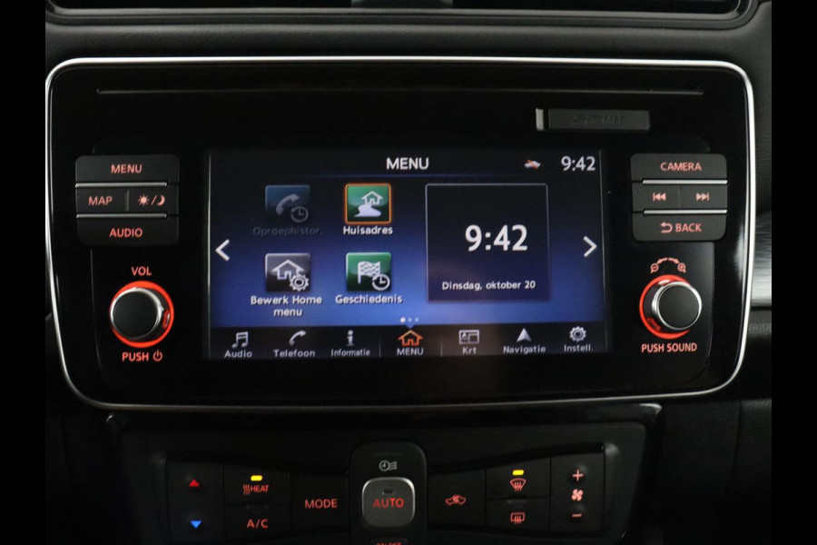 Nissan Leaf Tekna 40 kWh | SOH 86,4% | Navigatie | Apple Carplay | LED | Bose Sound | Dodehoek Ass. | Stoelverwarming |