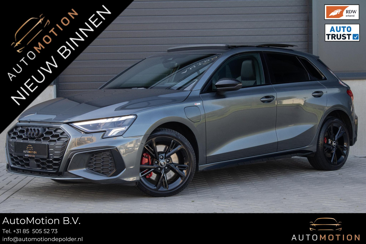Audi A3 Sportback 45 TFSIe S edition Competition HUD PANO CAMERA LED ACC MAXTON