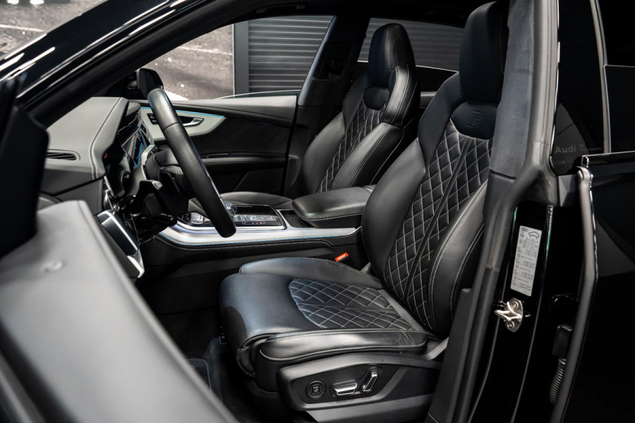 Audi Q8 60 TFSI e quattro Pro Line S Competition *Bang & Olufsen / AWD-Besturing / Stoelventilatie + Massage / Soft-Close / Panorama / Hemelbekleding Alcantara*