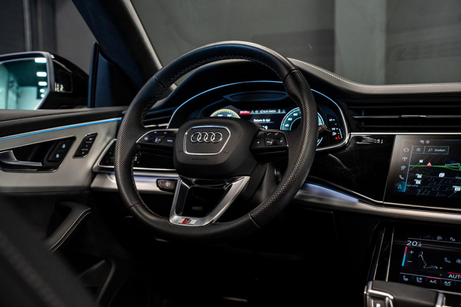 Audi Q8 60 TFSI e quattro Pro Line S Competition *Bang & Olufsen / AWD-Besturing / Stoelventilatie + Massage / Soft-Close / Panorama / Hemelbekleding Alcantara*