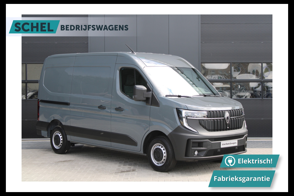 Renault Master E-Tech T35 L2H2 Advance Long Range 87 kWh 143pk - 2x Schuifdeur - Navi - Camera - Betimmering - Trekhaak - Blind Spot - Stoelverwarming