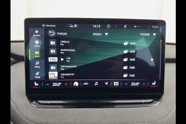 Škoda ENYAQ iV 80 (INCL-BTW) *AUT | LEATHER-FABRIC | FULL-LED | DIGI-COCKPIT | CAMERA | KEYLESS | NAVI-FULLMAP | AMBIENTLIGHT | ECC | HEATED-COMFORTSEATS | DAB+ | PDC | CRUISE | CARPLAY | 17"ALU*