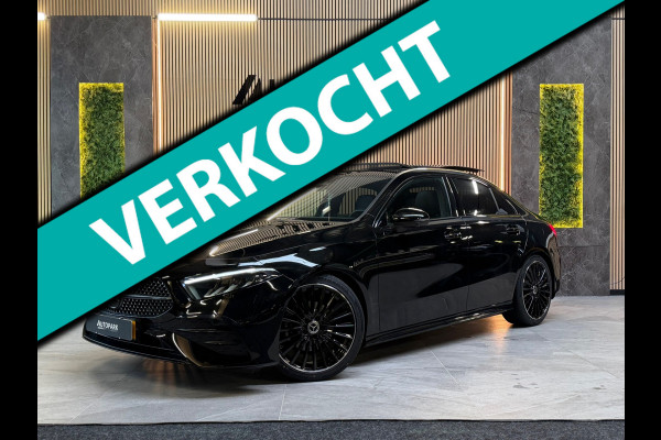 Mercedes-Benz A-Klasse 180 AMG Line |PANO|360 CAMERA|DODEHOEK|KEYLESS|ACC|SFEERVERLICHTING|NIGHTPAKKET|DEALER ONDERHOUDEN|FACELIFT