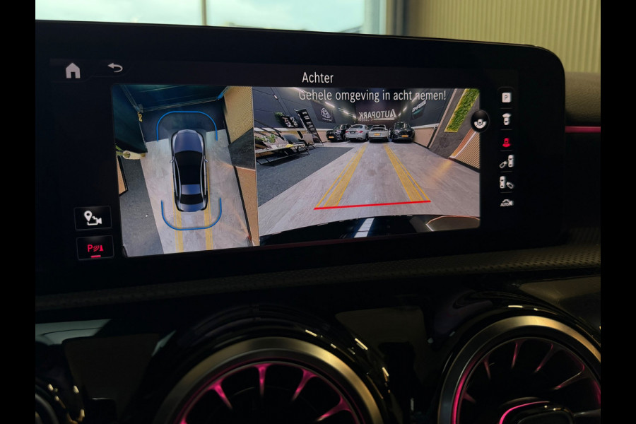 Mercedes-Benz A-Klasse 180 AMG Line |PANO|360 CAMERA|DODEHOEK|KEYLESS|ACC|SFEERVERLICHTING|NIGHTPAKKET|DEALER ONDERHOUDEN|FACELIFT