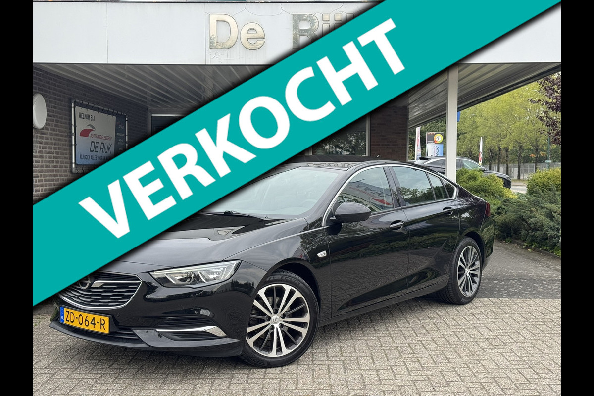 Opel Insignia Grand Sport 1.5 Turbo Business Executive | Leder, Navi, Stoel+Stuurverw., Climate, Cruise, Trekhaak wegkl. | NAP |