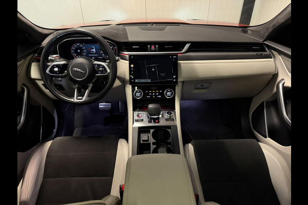 Jaguar F-Pace 5.0 P550 V8 SVR Speciale lak SVO Ultra Metallic Trekhaak Meridian Carbon Pano CameraDealer Onderhouden