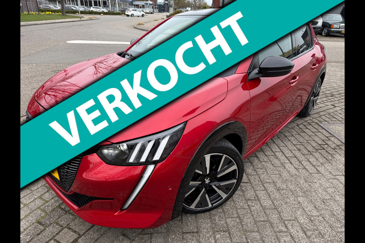 Peugeot 208 1.2 PureTech GT-Line AUTOMAAT PANO CARPLAY VIRTUAL LEDER NAP