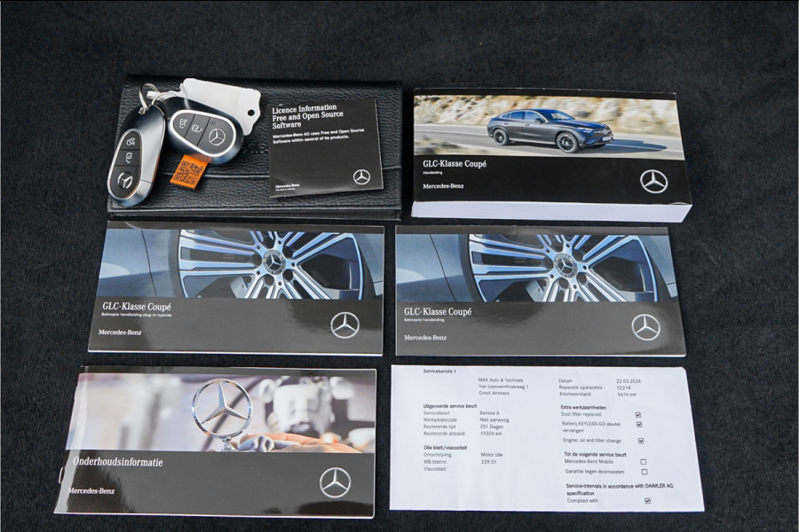 Mercedes-Benz GLC Coupé 400e 4M AMG Pano Trekhaak 4WS Burmester Airmatic BTW