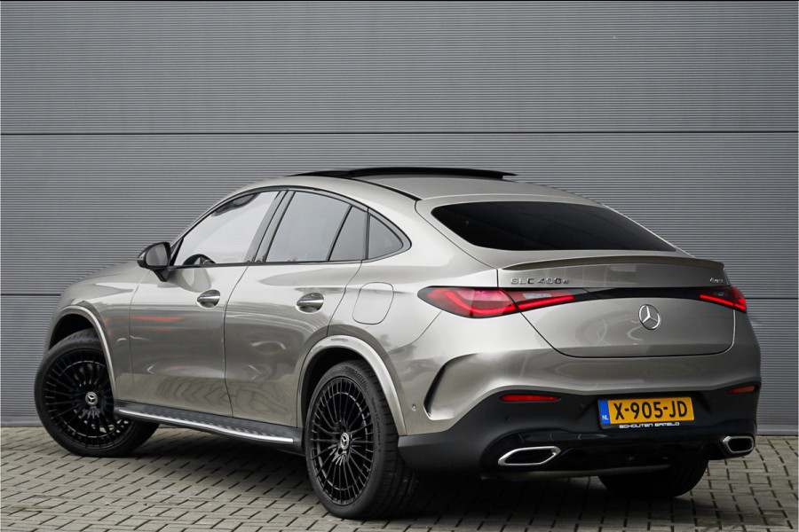 Mercedes-Benz GLC Coupé 400e 4M AMG Pano Trekhaak 4WS Burmester Airmatic BTW