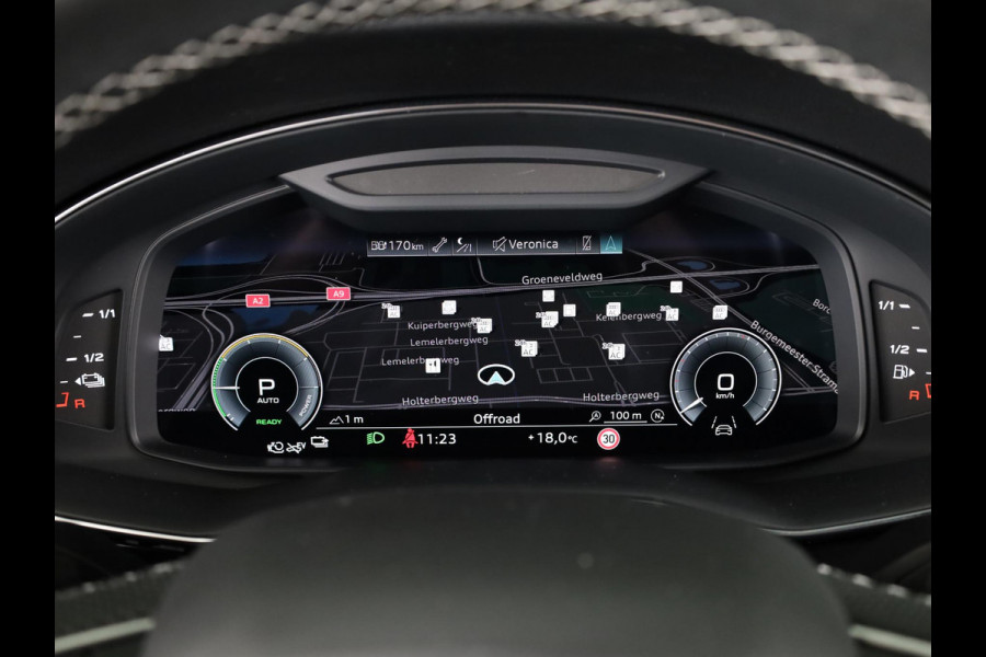 Audi Q8 55 TFSI e quattro 381pk Pro Line / S-line in- & exterieurpakket / B&O soundsystem / ACC / Zwart optiekpakket