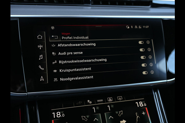 Audi A8 60 TFSI e quattro Lang Pro Line Plus | Panoramadak | NL-Auto | B&O | Luchtvering | 360 Camera | Memory Seats | Soft Close | Adaptive Cruise | Stoelverwarming V+A | Ambiance Interieur |