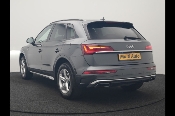 Audi Q5 55 TFSI e S Line PHEV 367pk Dealer O.H | Trekhaak Af Fabriek | Adaptive Cruise | 360 Camera | Bang & Olufsen | Matrix LED | Lederen Sportstoelen Memory & Verwarmd | Apple Carplay | Keyless | Stuurverwarming | Navigatie | Virtual |