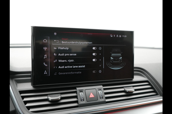 Audi Q5 55 TFSI e S Line PHEV 367pk Dealer O.H | Trekhaak Af Fabriek | Adaptive Cruise | 360 Camera | Bang & Olufsen | Matrix LED | Lederen Sportstoelen Memory & Verwarmd | Apple Carplay | Keyless | Stuurverwarming | Navigatie | Virtual |
