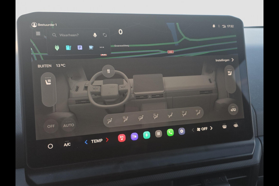 Kia PV5 L2H1 Elite Executive 71.2 kWh | DEMO |  17"velgen | Side-Bars | Dubbele vloer incl. lades | Lattenframe | 360-camera